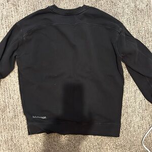 Black lululemon crew neck